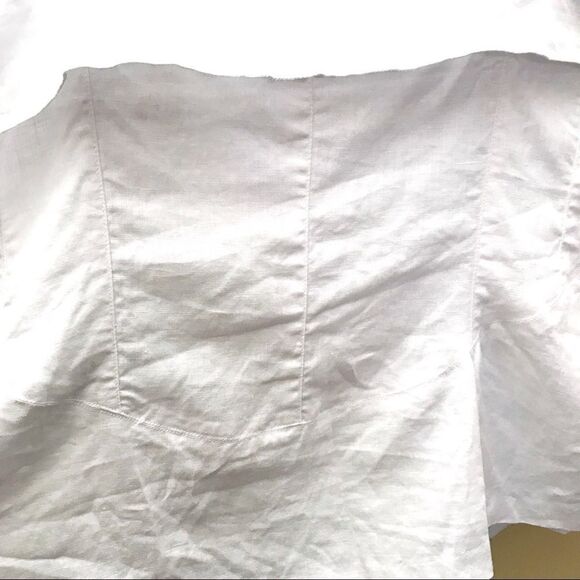 2 Friends White Irish Linen Camisole Top 🌻 - Picture 7 of 7